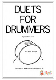 Duets for Drummers free lesson book